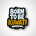 BORN TO BE KUWAITI YELLOW