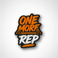 one more rep orange