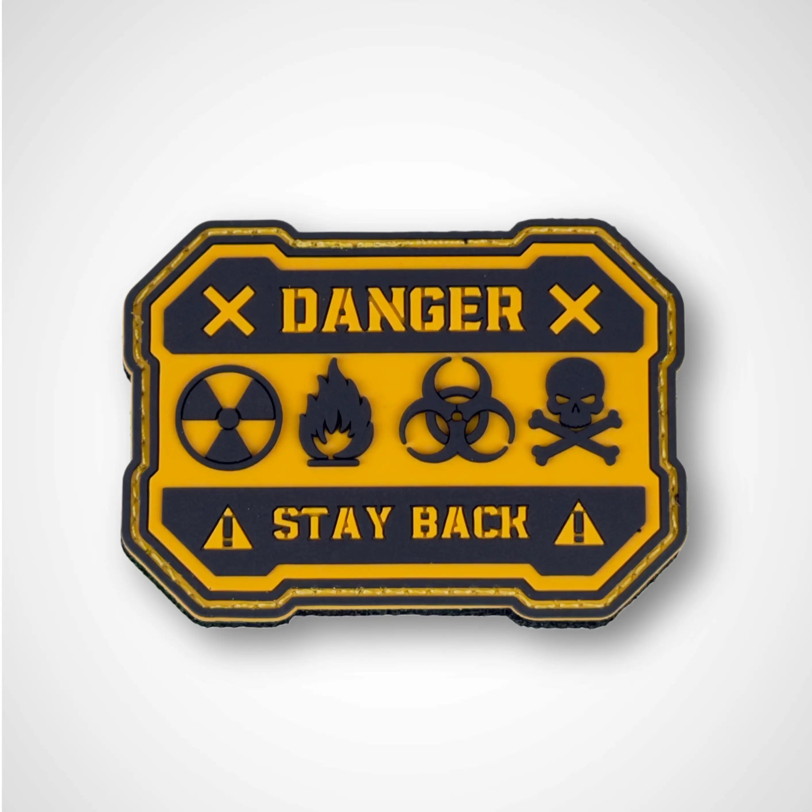 DANGER PVC PATCH SIGNS 