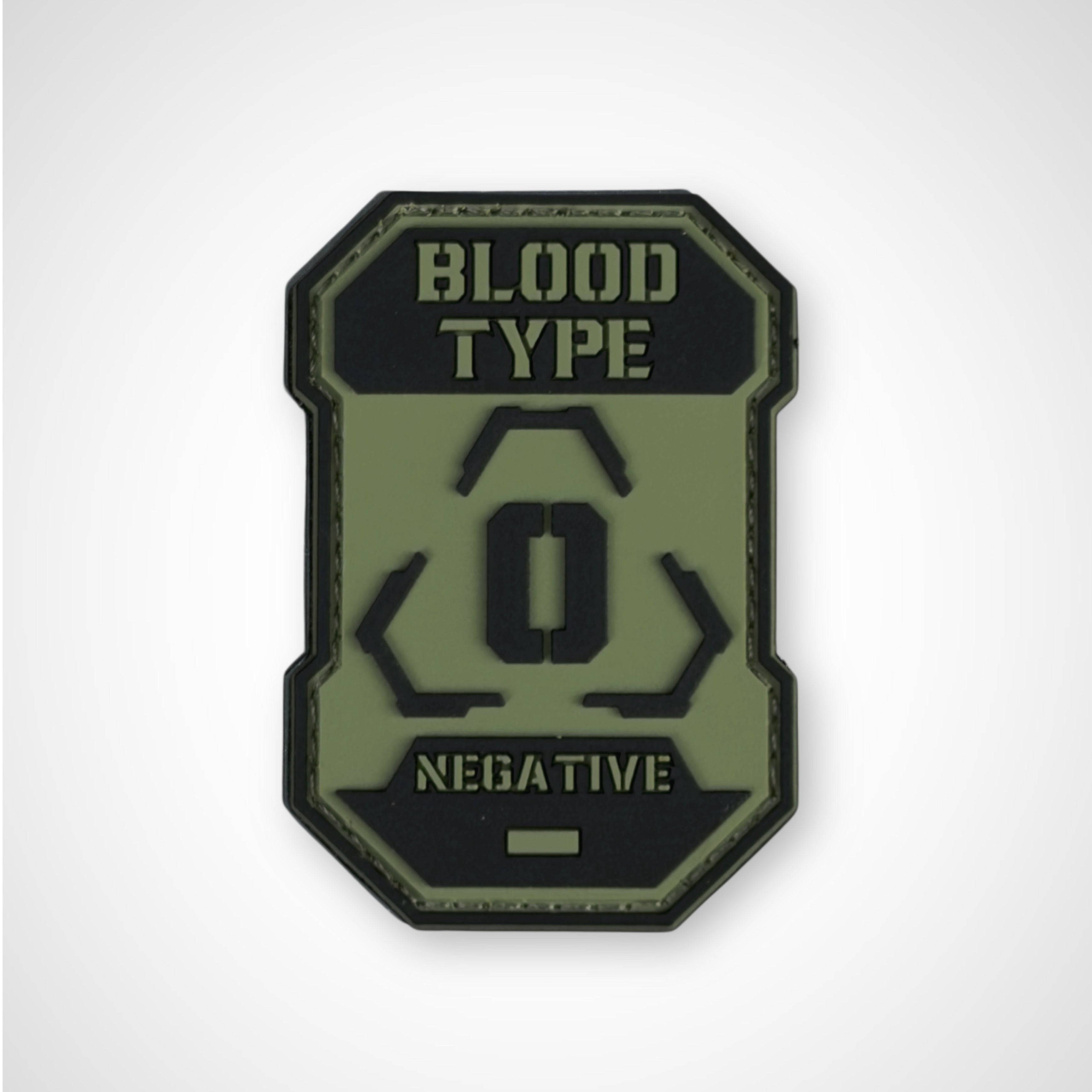 Blood Type O Negative (O-) Green