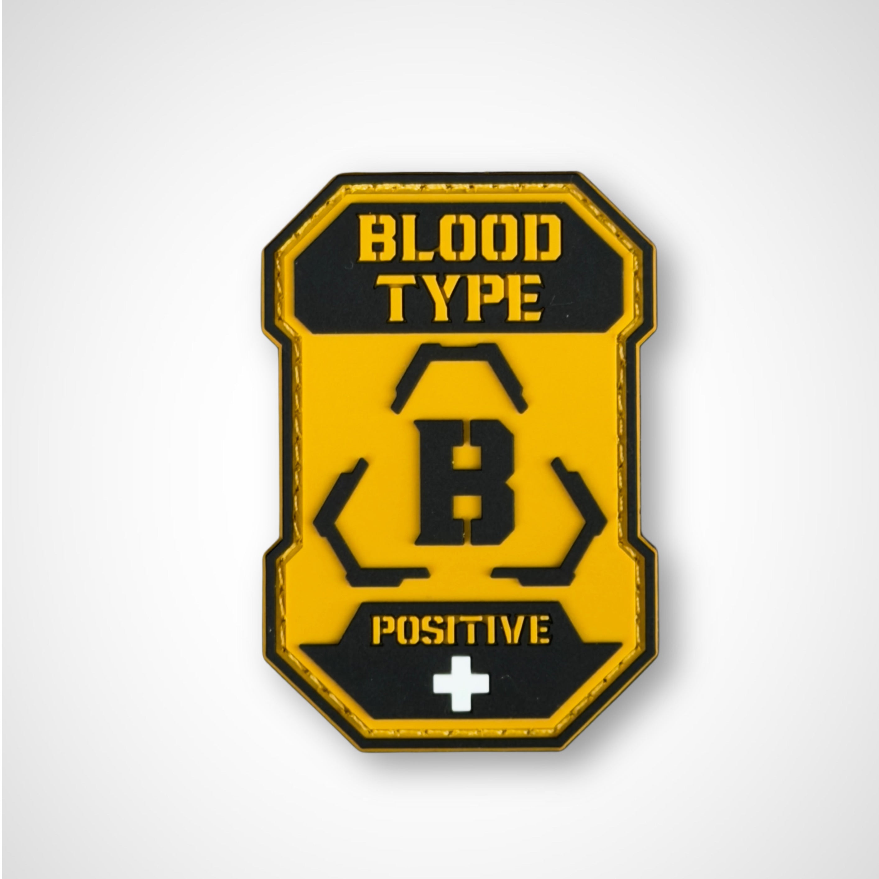 Blood Type B Positive (B+) Yellow